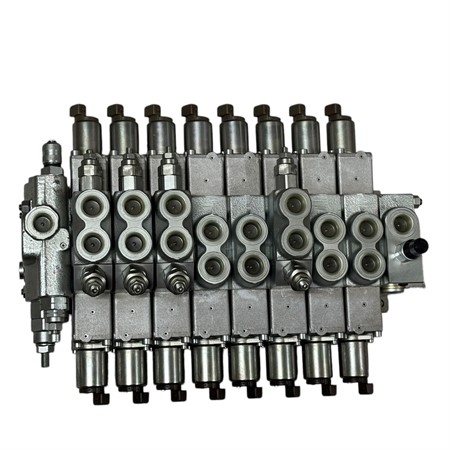 Ny ventil el-propotional 8 sektioner, fast pump och 12V